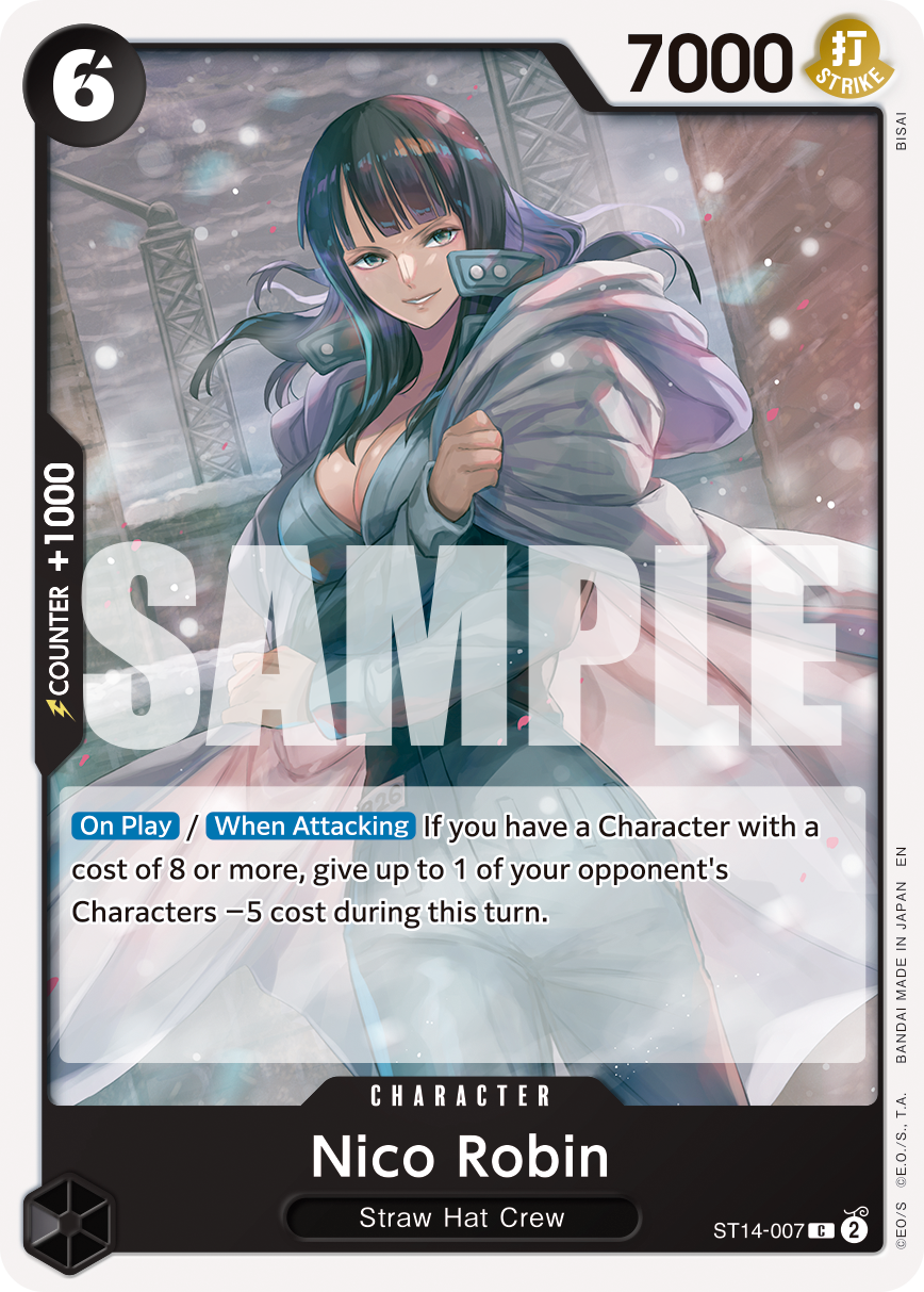 Nico Robin - ST14-007 (Reprint) (alternativ bild) ST14-007_r1