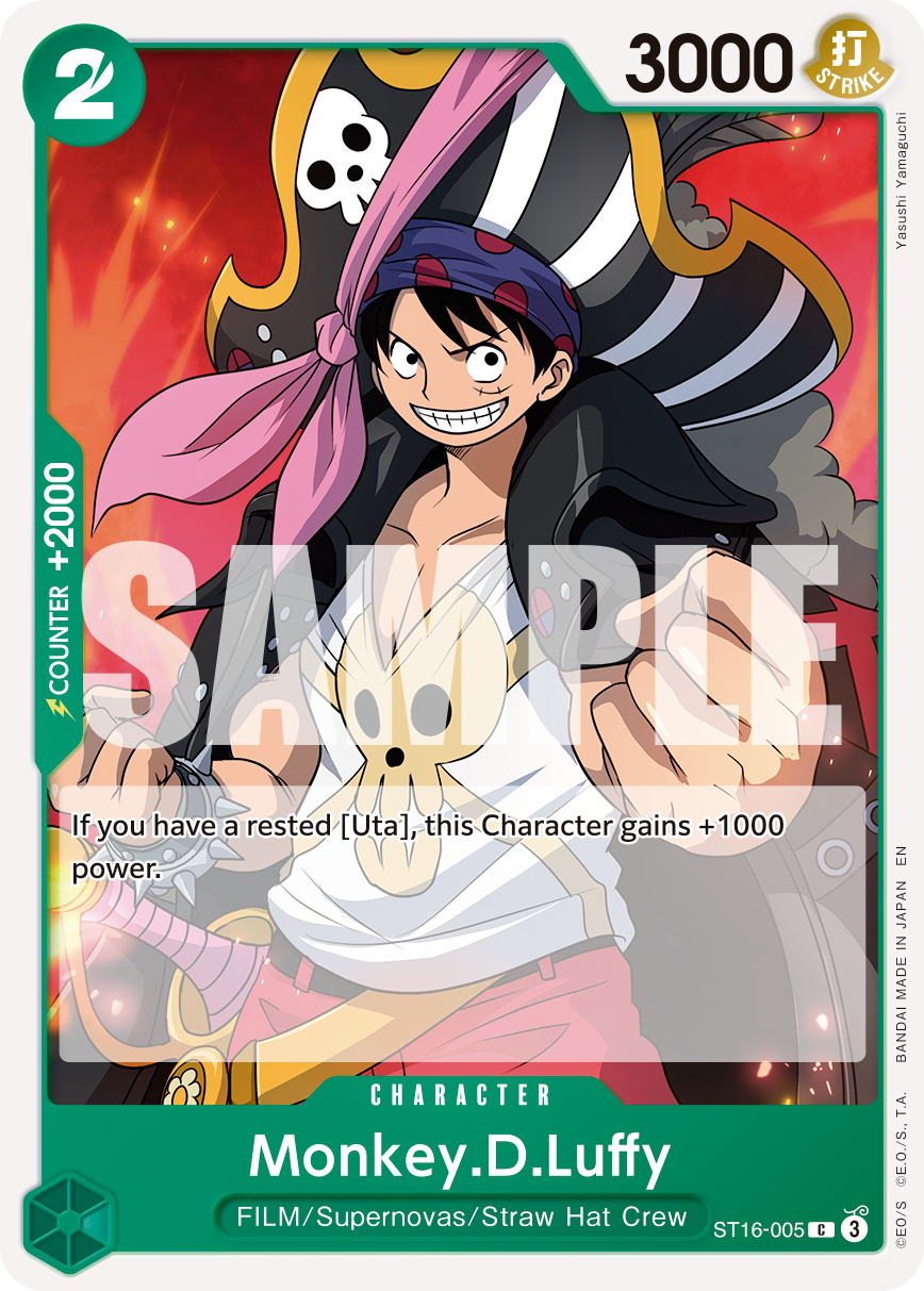 Monkey.D.Luffy - ST16-005 (Reprint) (alternativ bild) ST16-005_r1