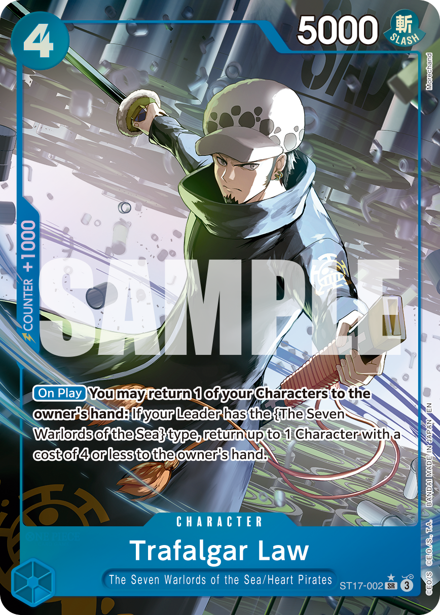 Trafalgar Law - ST17-002 (Alternate Art) ST17-002_p1