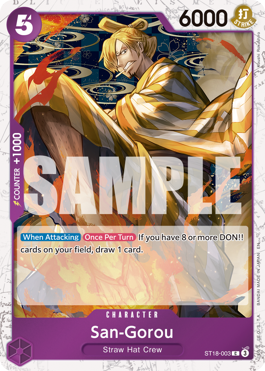 San-Gorou (Pirate Foil) (alternativ bild) ST18-003_p2
