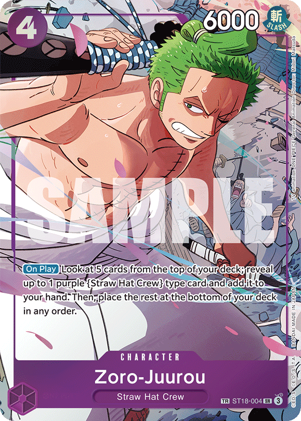 Zoro-Juurou (ST18-004) (alternativ bild) ST18-004_p1