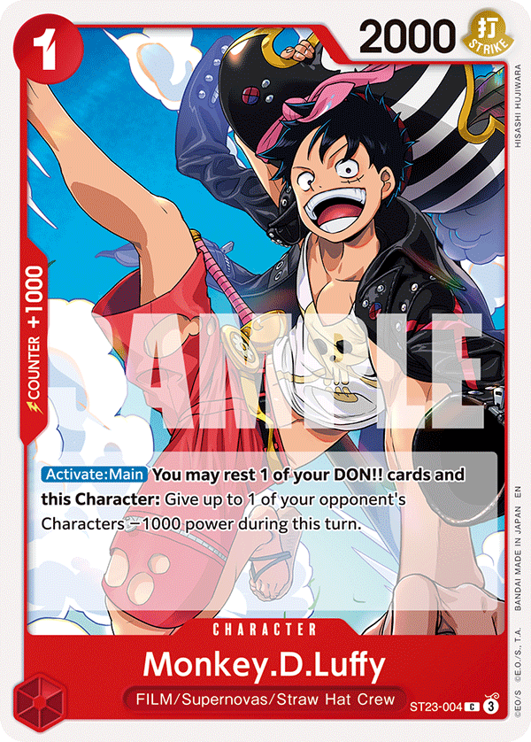Monkey.D.Luffy ST23-004-r1