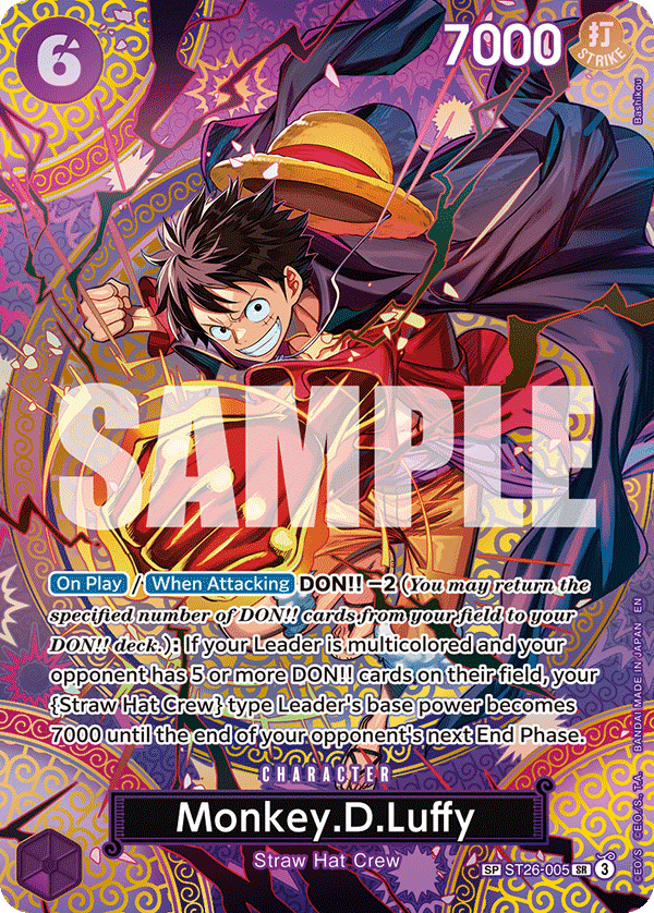 Monkey.D.Luffy (SP) (alternativ bild) ST26-005_p1