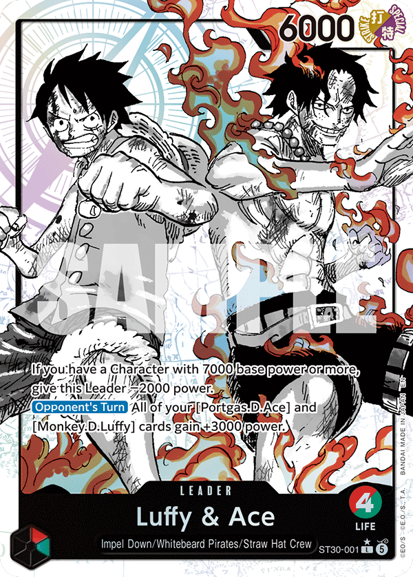 Luffy & Ace (Parallel) ST30-001_p1