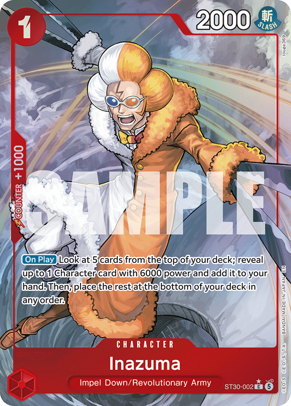 Inazuma (Full Art) (alternativ bild) ST30-002_p1
