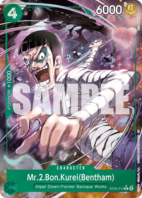 Mr.2.Bon.Kurei(Bentham) (Full Art) (alternativ bild) ST30-013_p1