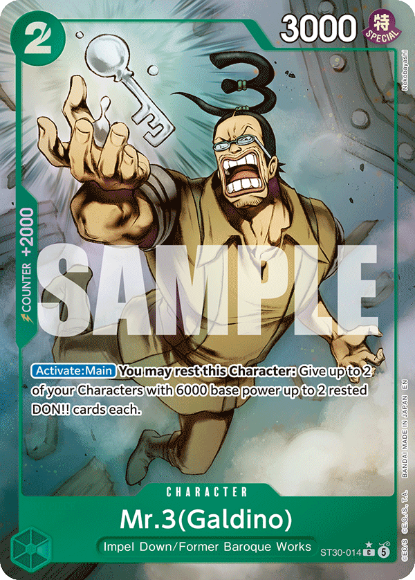 Mr.3(Galdino) (Full Art) (alternativ bild) ST30-014_p1