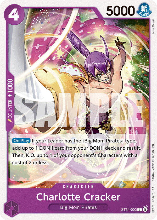 Charlotte Cracker ST34-002