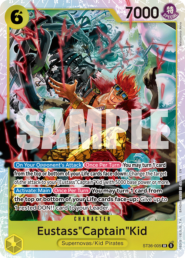 Eustass"Captain"Kid (ST36-005) ST36-005